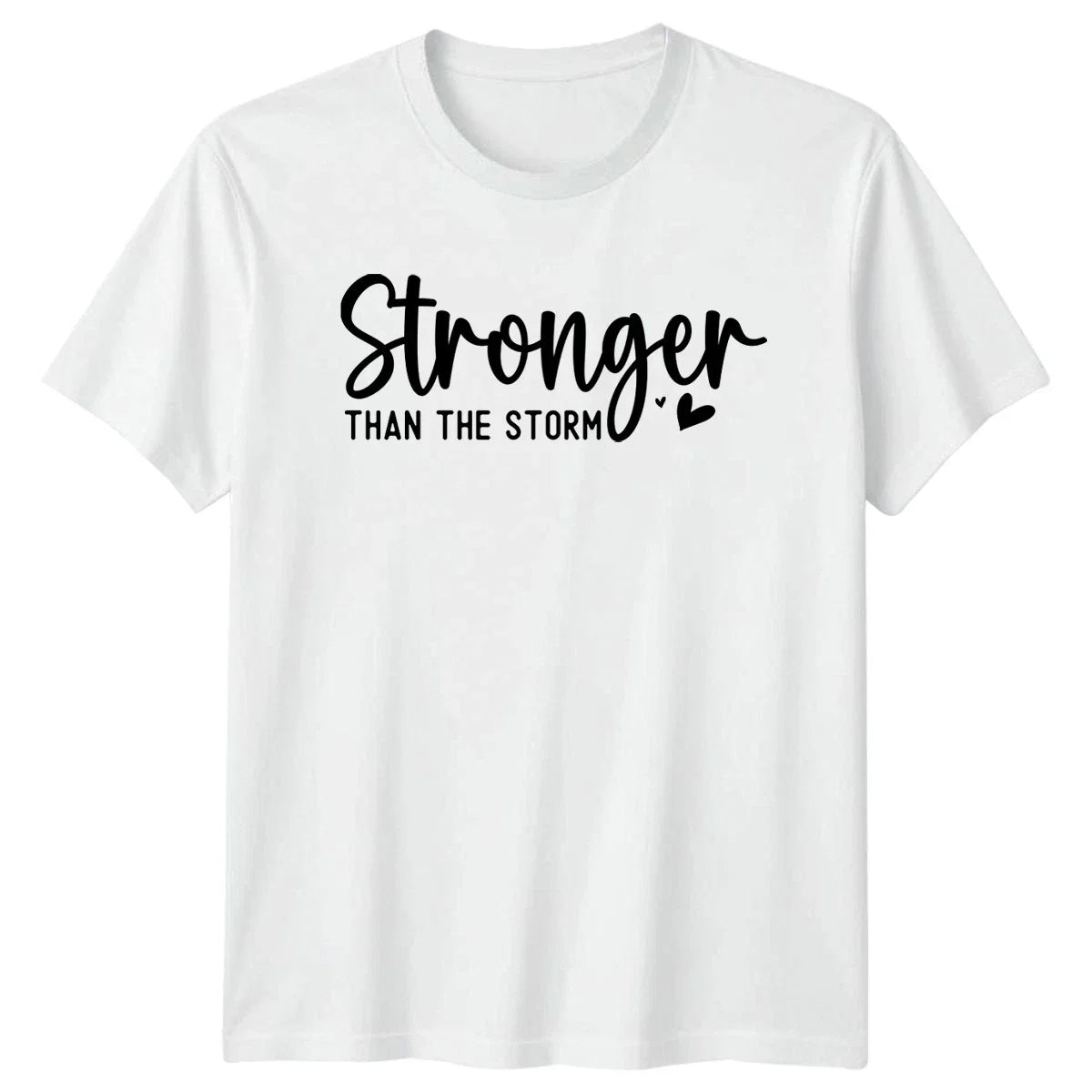 Stronger Than The Storm T-Shirt Motivational Mental Health Gift For Him And Her