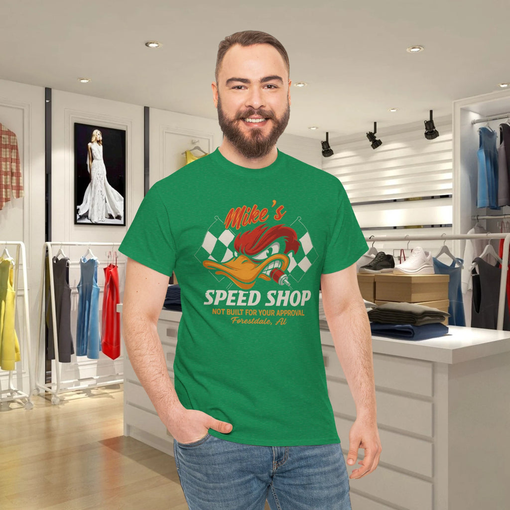 Personalized Hot Rod Garage Speed Shop Hot Rod Duck T-Shirts