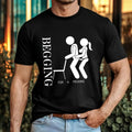 Begging For A Pegging Funny Rude T-Shirt Offensive Adult Humour Novelty Gift Top