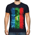 Karachay-Cherkessia Grunge Flag T-Shirt Tee Top Football Gift