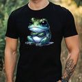 Mens Funny Grumpy Animal Print Cotton T-Shirt Size XS to 5XL