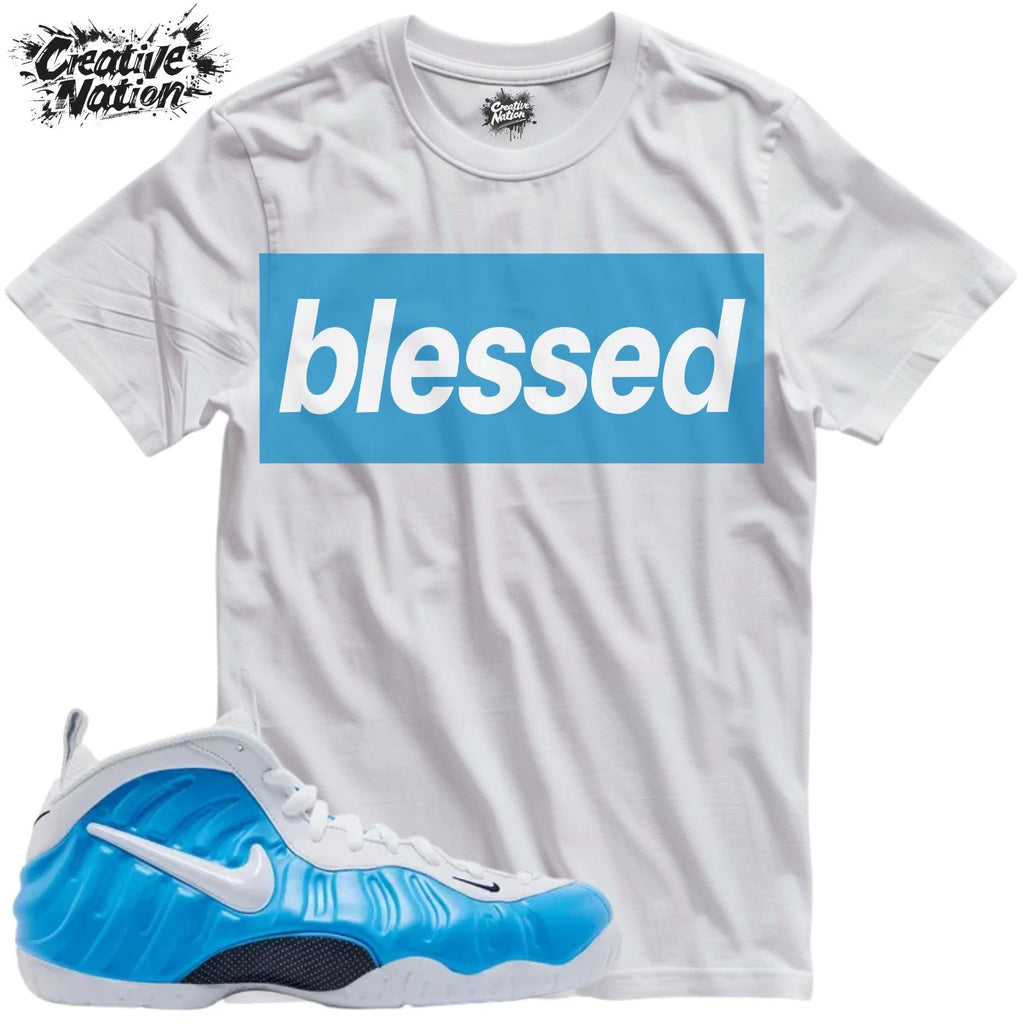 Shirt To Match Blue Unisex Tee Sneaker Shirt Blessed Shirt For Sneaker Tee