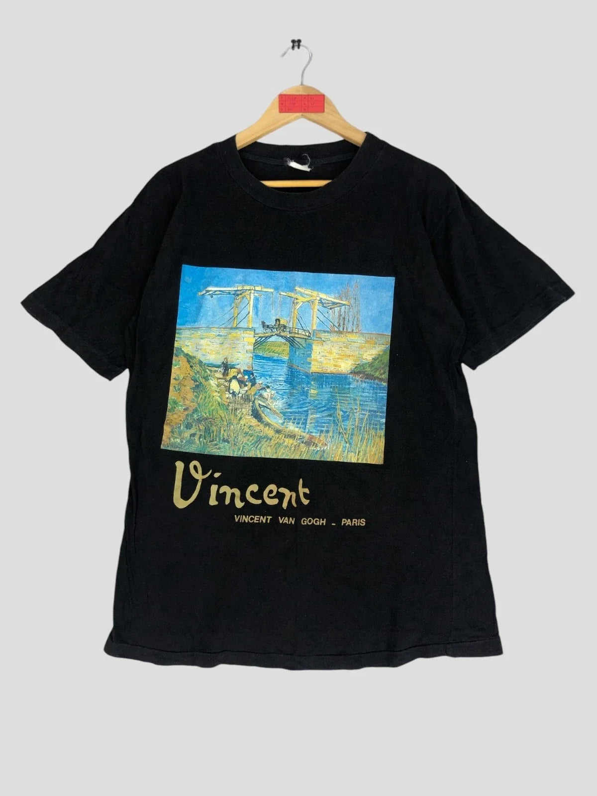 Vintage Vincent Van Gogh Paris Tshirt Large Van Gogh Paris The Bridges Tee