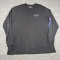 Urban Pipeline Shirt Mens XL Black Long Sleeve NYC Skyline Galaxy Graphic
