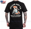 Sullen Art Collective Trust Me T-Shirt A Maniche Corte Premium Fit SCM6832