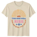 The Sun Will Rise Again T-Shirt Boho Nature Graphic Tee