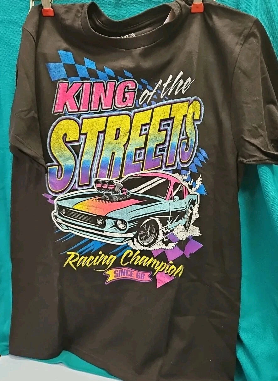 King of the Streets Racing Campion Graphic Tee Size Medium