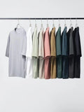 UNIQLO U AIRism Cotton Oversized Crew Neck Half-Sleeve T-Shirt XXS-3XL US/EUsize