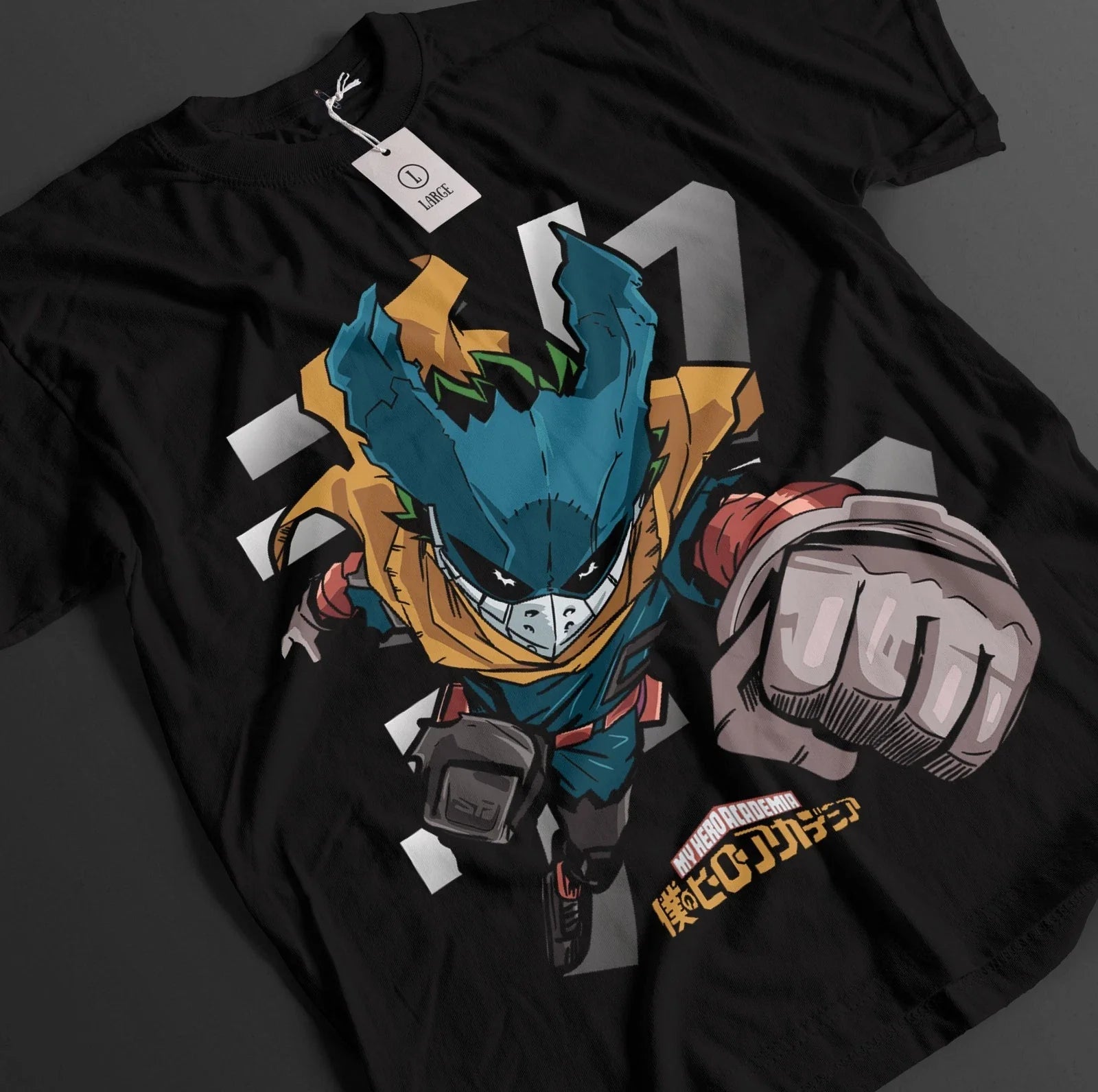 My Hero Academia Shirt Deku Tshirt Bakugo All Might Top Todoroki MHA Unisex Tee
