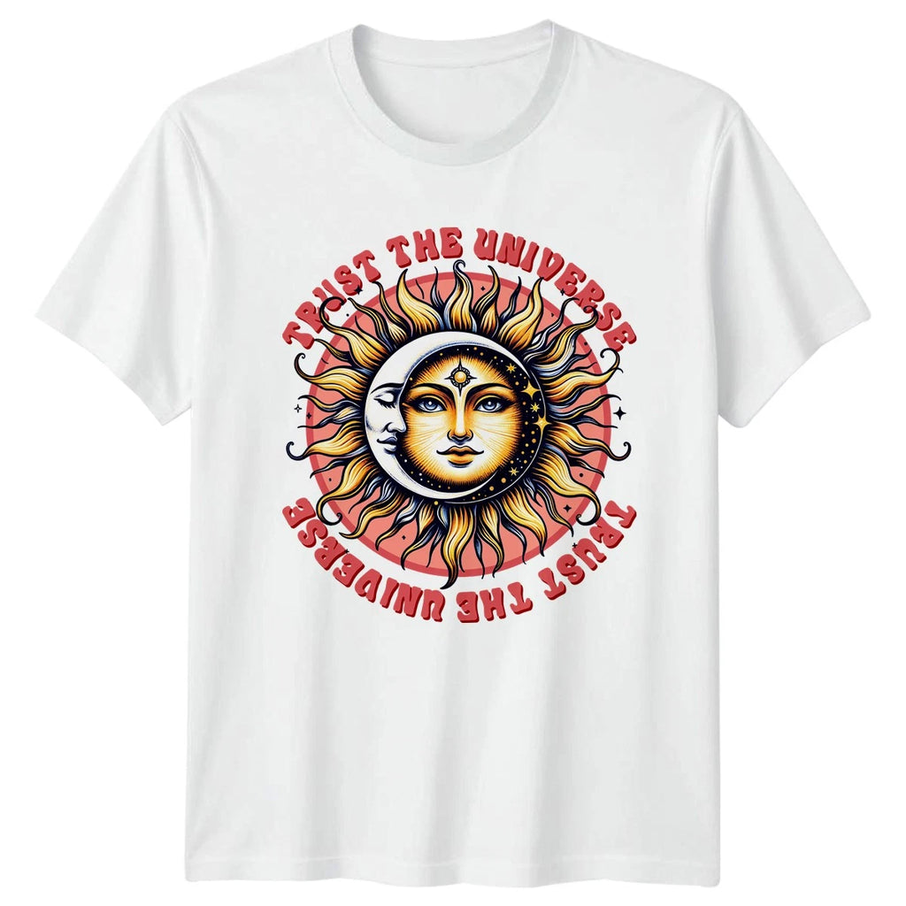 Trust The Universe T-Shirt Celestial Boho Spiritual Gift For Him And Her