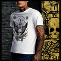 Russian Mob T-Shirt Mafia Tattoo Gangster Urban Streetwear Prison star tee