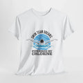 Swim Team Dreams Tee - Powered by Chlorine, Unisex Shirt, Aquatic Apparel, Swim