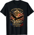 One Nation Under God 250 Years 250th Anniversary USA Men T-Shirt