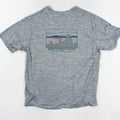 Patagonia Capilene Cool Daily Shirt Men XL Grey 73 Skyline Save Our Planet 45235