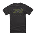 Alpinestars Draft Short Sleeve T-Shirt- Men Casual wear tee - Black / Green
