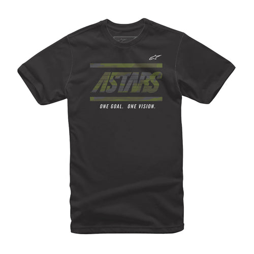 Alpinestars Draft Short Sleeve T-Shirt- Men Casual wear tee - Black / Green