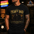 Peaky Dad Fathers Day Shirt Mafia Dad Gift Vintage Mob Boss Father Tee 2026
