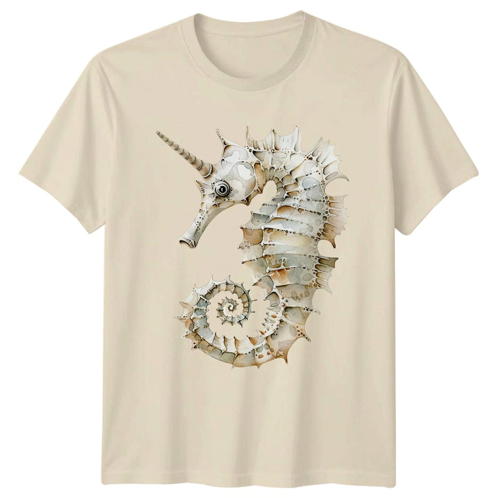 Boho Seahorse T-Shirt Sea Animal Gift For Him And Her