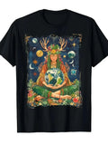 Greek Goddess Pagan Mother Earth Day T-Shirt