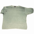 Dockers Vintage T Shirt Ribbed Silk Cotton Green Sage XL Men Short Sl Preppy Y2K