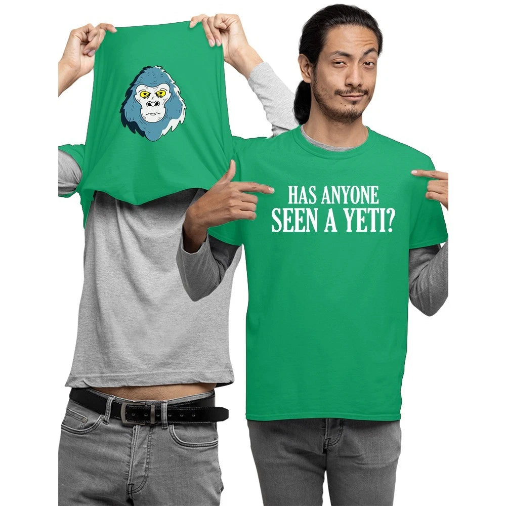 Has Anyone Seen A Yeti Kids and Adults Unisex Novelty Flip T-Shirt