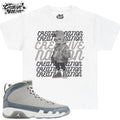 Shirt To Match 9 Cool Grey Unisex Tee Sneaker Shirt Cool Shirt For Him