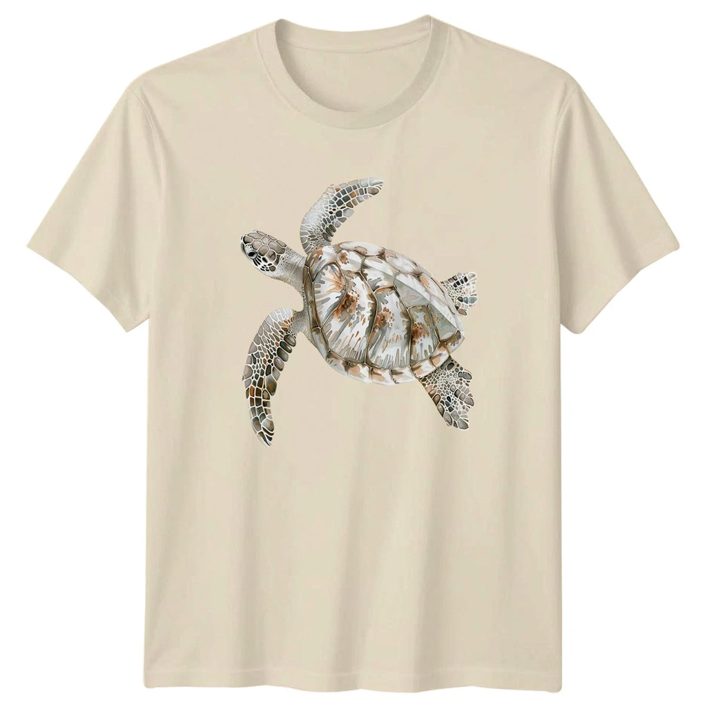 Boho Sea Turtle T-Shirt Ocean Animal Gift For Him And Her