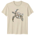 Boho Sea Turtle T-Shirt Ocean Animal Gift For Him And Her
