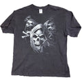 Vintage Y2K Skulls Grunge Skater Tshirt Black 4 Four Horsemen Punk Gothic XL