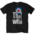 The Who T-Shirt Elevated Target Band Official Black New