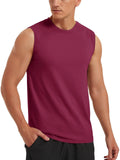 Men's Sleeveless Muscle Tee Cotton Tank Tops Gym Fitness Casual Swim Sport Shirt
