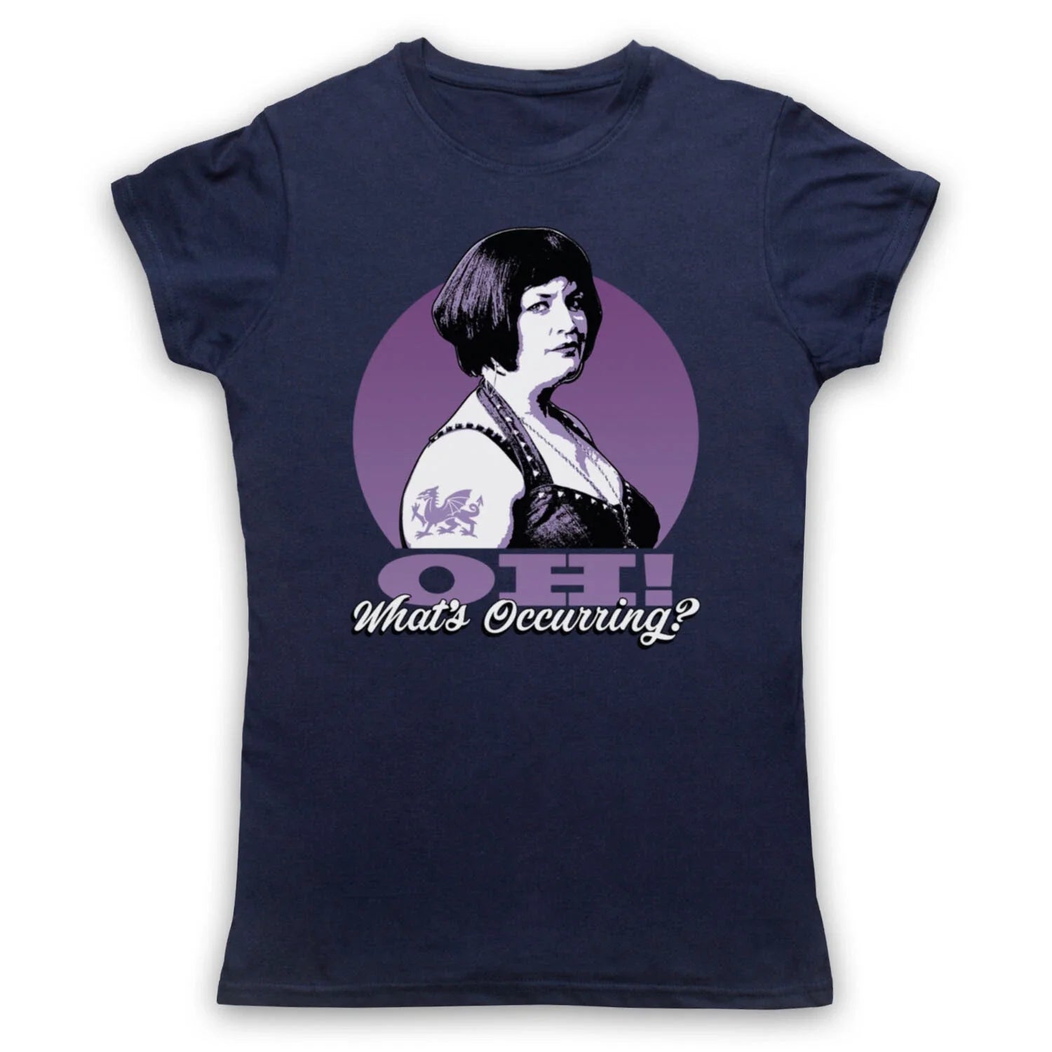 NESSA OH WHAT'S OCCURRING UNOFFICIAL GAVIN & STACEY MENS & WOMENS T-SHIRT