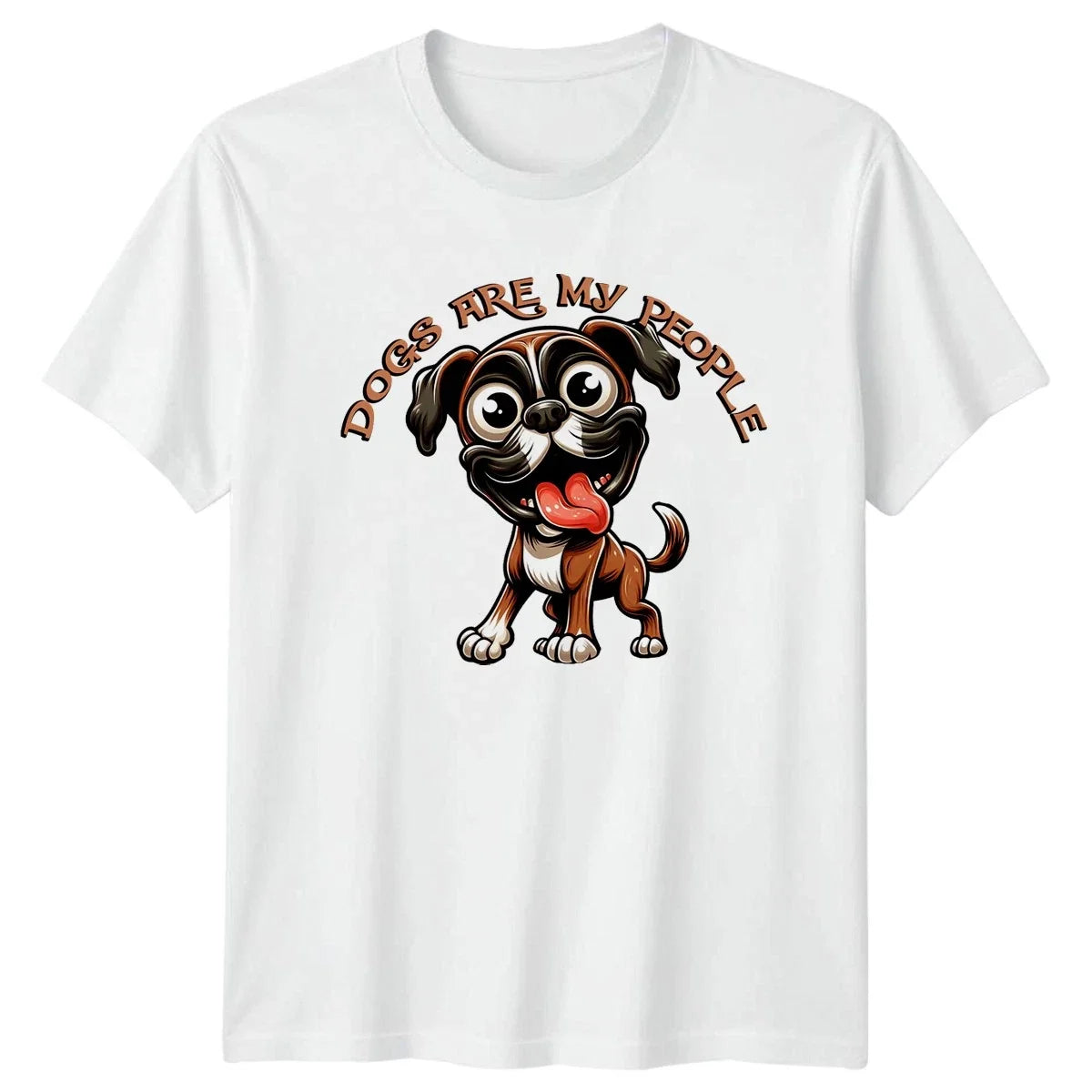 Dogs Are My People Unisex T-Shirt Dog Humor Fathers Day Gift For Him And Her