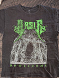 2013 Black ARSIS Metal Band Unwelcome Album Shirt Size Medium Mens