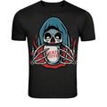 Death Coffee Grim Reaper T-Shirt - Dark Humor Coffee Graphic Tee
