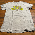 Indeed Brewing Company Pistachio Graphic T-Shirt Mens Large Tan Sleeve Cotton