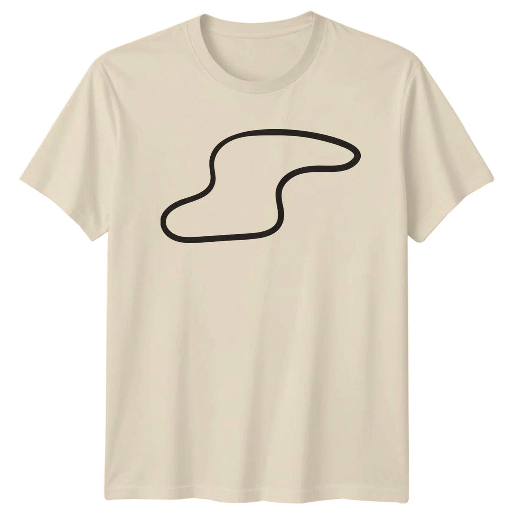 Simple Race Track Circuit Design T-Shirt Race Track Circuit Motorsport Birthday