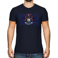 Burma Grunge Flag Men's T-Shirt Myanma Football Burmese Jersey Gift