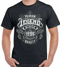 30th Birthday T-Shirt 1996 Mens Funny 30 Year old Top Premium Legend Since