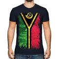 Vanuatu Grunge Flagge Herren T-Shirt Ni-Vanuatu Vanuatuan Geschenk