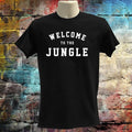 Welcome to the Jungle T Shirt Retro Slogan Graphic Organic Cotton Unisex Tee