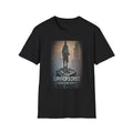 Survivor's Creed Forge Your Path-Gaming Graphic Tee, Post-Apocalyptic Art, black