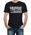 HOT NEW Grandad The Legend T-Shirt - Funny T Shirt Grandpa Dad Gift Joke Fathers