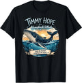 Timmy Hope Cute Humpback Whale Gentle Heart T-Shirt