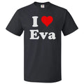 I Love Eva T shirt I Heart Eva Tee