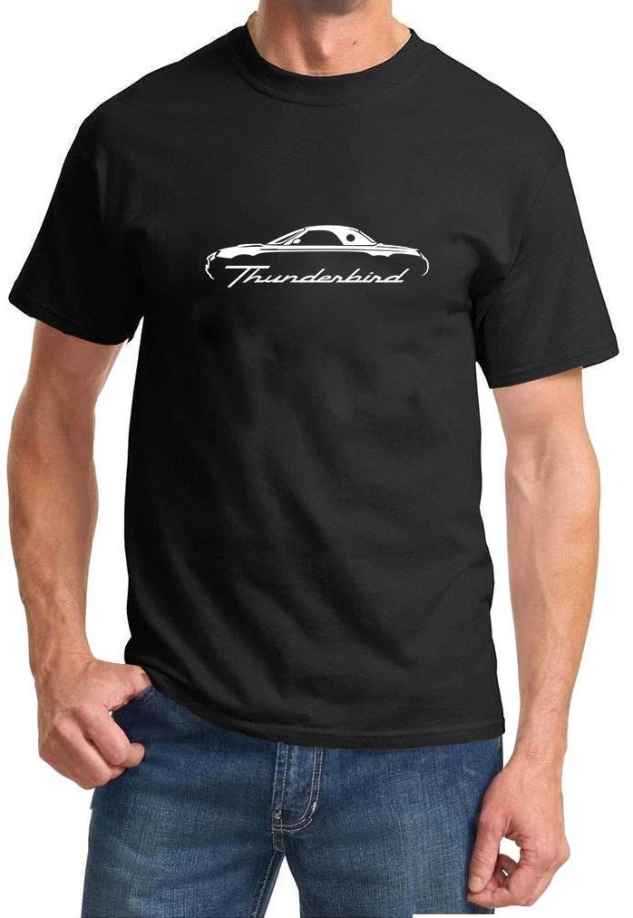 2002-05 Ford Thunderbird Coupe Outline Design Tshirt NEW FREE SHIP