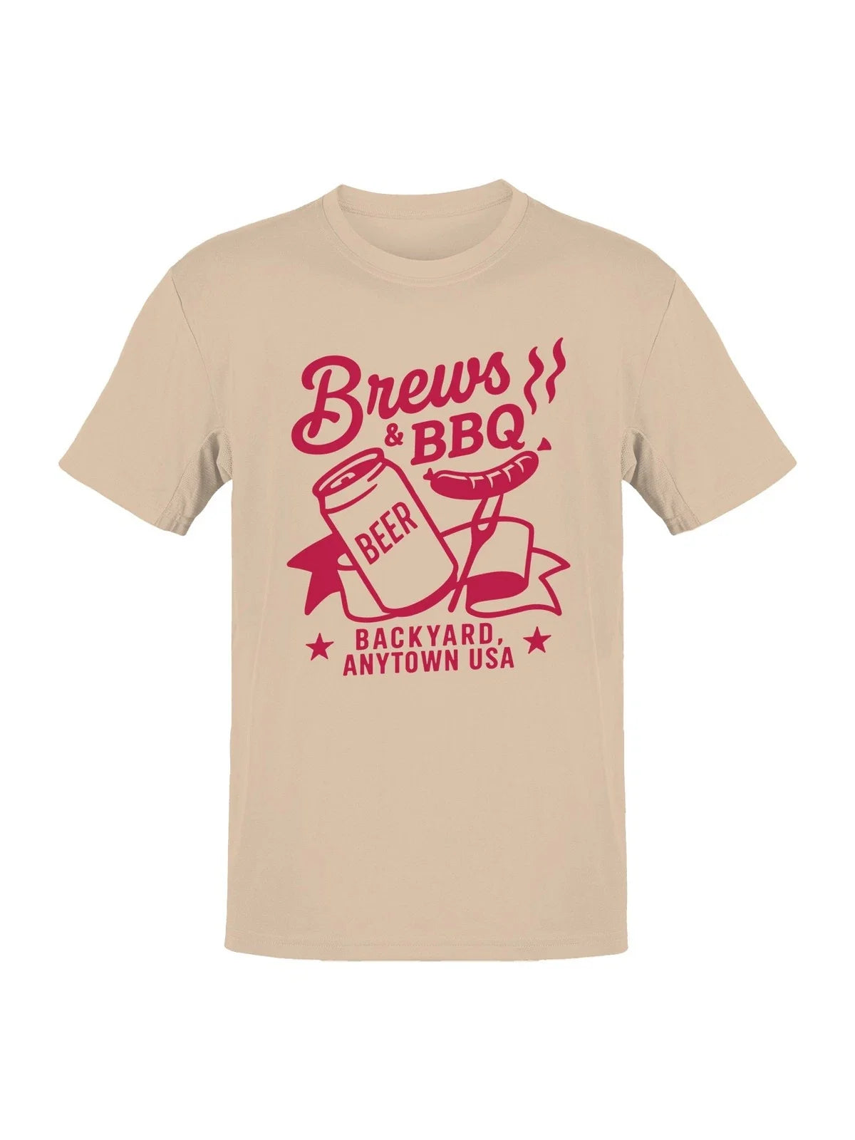 Backyard Brews & BBQ Fun Men's T-shirt