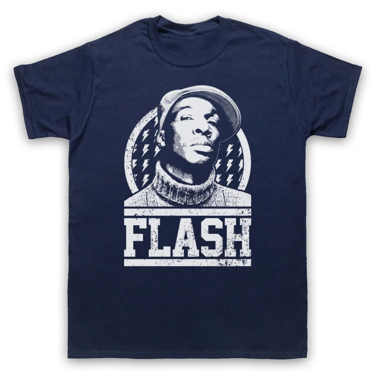GRANDMASTER FLASH TRIBUTE ICONIC UNOFFICIAL RAPPER MC MENS & WOMENS T-SHIRT