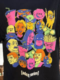 Adult Swim Carl's Jr. Hardees Employee Only Promo Men's Black T-Shirt Sz M Rare