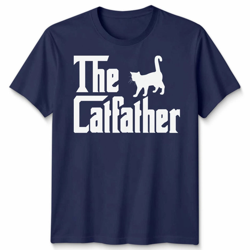 The Catfather Unisex Tshirt Funny Cat Owner Gift